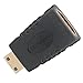 Goobay 68841 HDMI auf Mini HDMI Adapter / UHD 4K mit 60 Hz 2160p / Adapterstecker HDMI Buchse auf HDMI Mini Stecker Typ C Konverter / TV Monitor Projektor / Schwarz