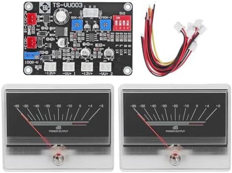 Meter Sound Audio Level Indicator Pre Amp for IDEAL for Home with Meter and Sound a driver board 6 flexible flat cables an audio cable