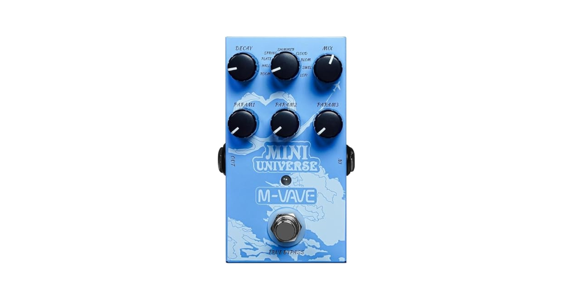 Amazon.com: M-VAVE Reverb Guitar Pedal Innovation Unique