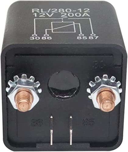 Relais à courant lourd 200A avec contacts renforcés pour batterie 60V
