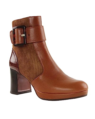 Chie Mihara Haki40, Botas de Moda Mujer, Marrón Oscuro, 40 EU