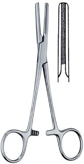 Tubing Clamp Forcep (Cross Serrated) Without Safety Guard 7