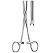 Tubing Clamp Forcep (Cross Serrated) Without Safety Guard 7