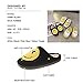 Smiley Face Slippers,Retro Soft Plush Lightweight House Slippers Slip-on Cozy Indoor Outdoor Slippers,Slip on Anti-Skid Sole