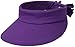 Simplicity SPF 50+ UV Protection Wide Brim Beach Sun Visor Hat for Women,Purple