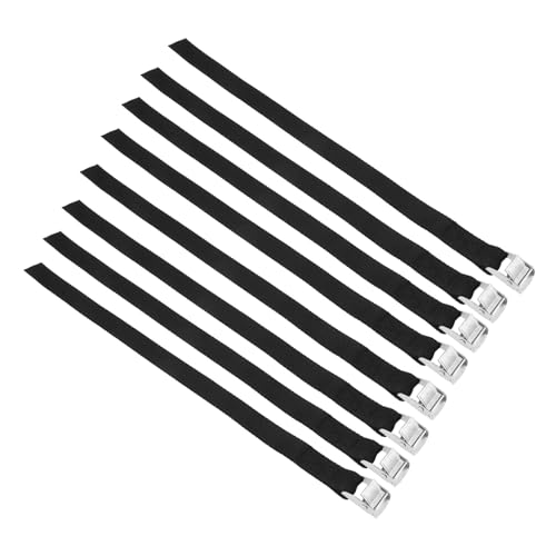 BESPORTBLE Metal Lawn Aerator Shoes Straps Adjustable Belt for Patio Garden Grass Aeration