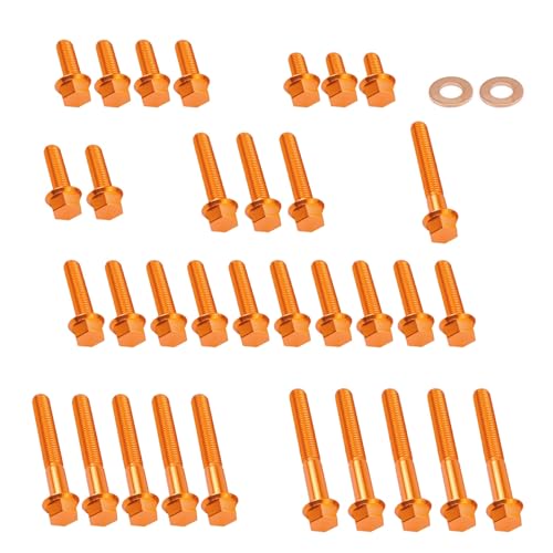 Boulons d'embrayage et vis de carénage moto haute résistance pour EXC 250F