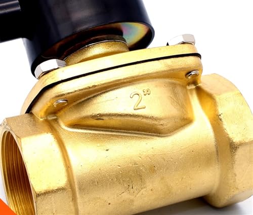 Électrovanne d'eau DN50 2W-500-50 contre les surpression et ruptures de canalisation