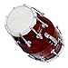 SHREYAS Dholak 18 - Bolt-Tuned, Mango Wood, Brown, Hand Made Indian, Kirtan, Mantra