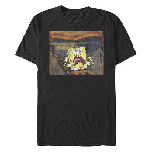 Sponge Scream T-Shirt Homme Nickelodeon pour Réveiller Vos Souvenirs
