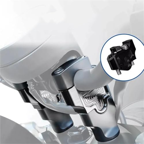 Elevador de manillar para moto Rebel CMX500 CMX300 CMX1100 adaptador abrazadera 2017-2024 7