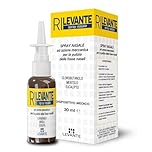 RILEVANTE Spray Nasale Decongestionante Balsamico 30ml per Pulizia Fosse Nasali Sollievo da Naso Chiuso e Raffreddore Spray Nasale Bambini (dai 6 ai 12 anni) e Adulti Con Eucalipto, Mentolo e Canfora