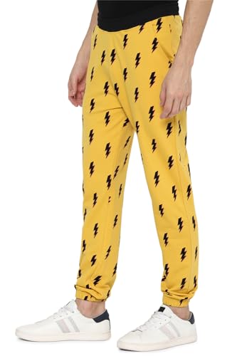 Image of FOREVER 21 Mens Printed Regular Fit Pants