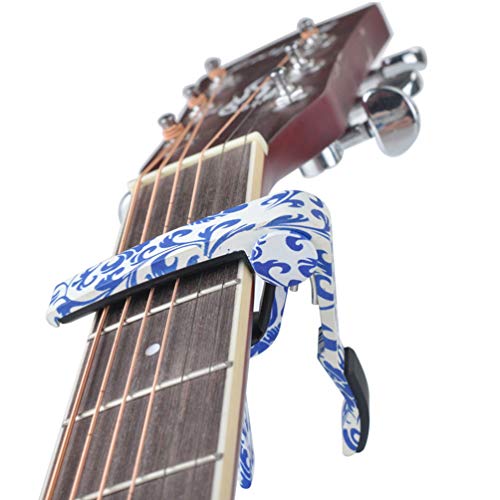 LUANES HONGQING – Guitare Capo Guitare Picks Change Rapide Tuner Capo Clip Capo sur Tuner for Guitare électrique… - Les Beatles, Paul McCartney, John Lennon, RIngo Starr, George Harrison LUANES HONGQING - Guitare Capo Guitare Picks Change Rapide Tuner Capo Clip Capo sur Tuner for Guitare électrique… – Image 5
