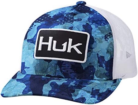 HUK Men's Huk'd Up Angler Anti-Glare Fishing Hat, San Sal, 1
