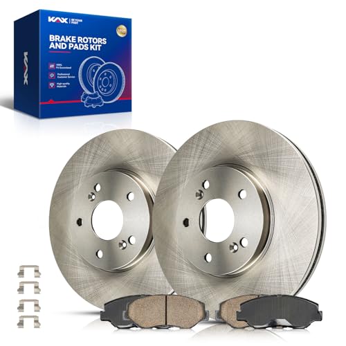 Image of KAX Front Brake Kit Fits Honda Pilot 2003-2008, 11.82in OE Brake Rotors