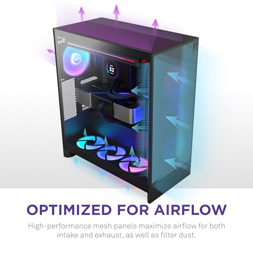 NZXT H9 Elite liquid PC build