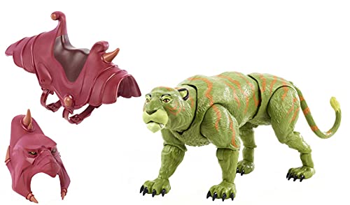 Masters of the Universe GYV18 - Masterverse Battle Cat, ca. 35 cm große MOTU Actionfigur zum Spielen und Sammeln, für… – Bild 5