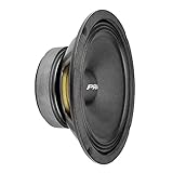 PRV AUDIO 8MR450A 8 Inch Midrange Speaker, 8 Ohms, 450 Watts Continuous Program Power, 225 Watts RMS...