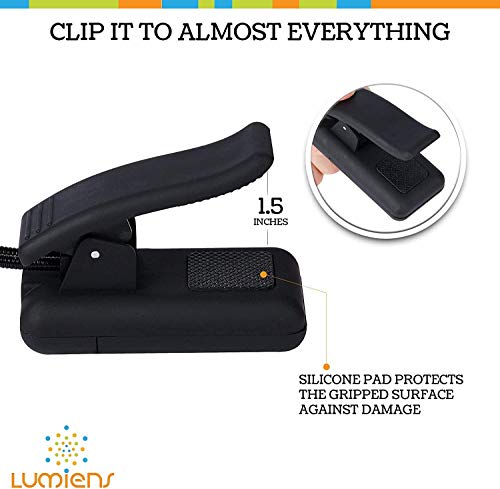 Lumiens Brooklyn - Music Stand Light Clip On - Led Musician Lamp For All Music Stands, Pianos, Orchestra Pits, Work Tables, Desks, And More - #1 Among Music Stand Lights - Aaa Battery Powered #TOP6