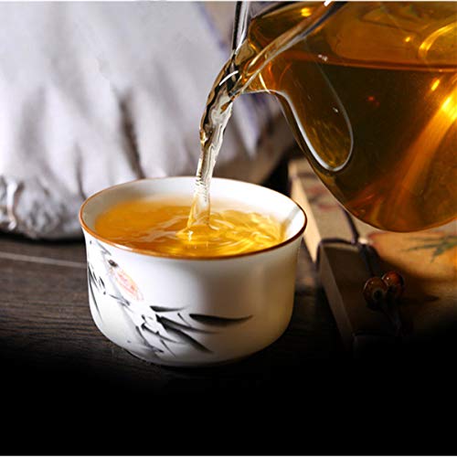 500g Yunnan Puerh Tea Dragon Pillar Tubo de bambú Islandia Árbol viejo Puer Pu-erh Tea - Imagen 7