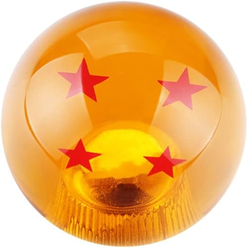 Miniatura 1 de DEWHEL Perilla de cambio manual de dragón de 4 estrellas de acrílico duradero M12x1.25 M10x1.5 M10x1.25 M8X1.25