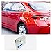 Car Gas/Fuel/Oil Tank Cover Cap Stick Styling ABS Chrome Parts Hoods Accessories Compatible For Toyota Corolla Altis 2019 2020 2021 2022(Compatible For Hatchback)