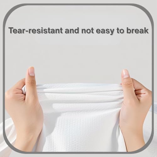 Freude Disposable Bibs of paper, Gentle & Absorbent Bibs of paper for Mealtime, Child Size, Crumb Catcher, 50 Pack3