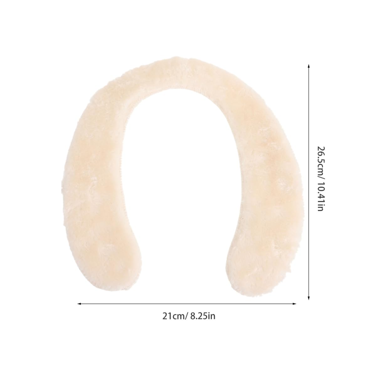 Toddmomy 2Pcs Comfortable Toilet Seat Pads for Soft Fuzzy Toilet Seat Covers Design for Easy Maintenance for Potty Training Independence