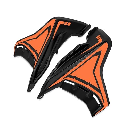 PBCGTFHJK Motorcycle Fairing Side Wings 390 Adventure R/S 390 ADV 2018-2024 Motorcycle Fairing Side Panel Kit Wind Deflector Cover Windshield Panel Accessories Motorcycle Wing Spoiler(Orange)