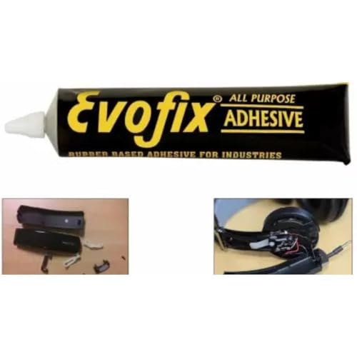 Image of Evofix All-Purpose Adhesive Glue | Strong Bond for Wood, Metal, Plastic, and More | 50ml (Pack of 5)