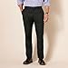 Amazon Essentials Men's Slim-Fit Flat-Front Dress Pant, Black, 36W x 30L