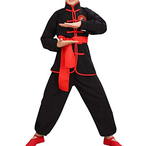 besbomig Tradicional Ropa Tai Chi Uniformes Niños Adulto - Traje de Kung...