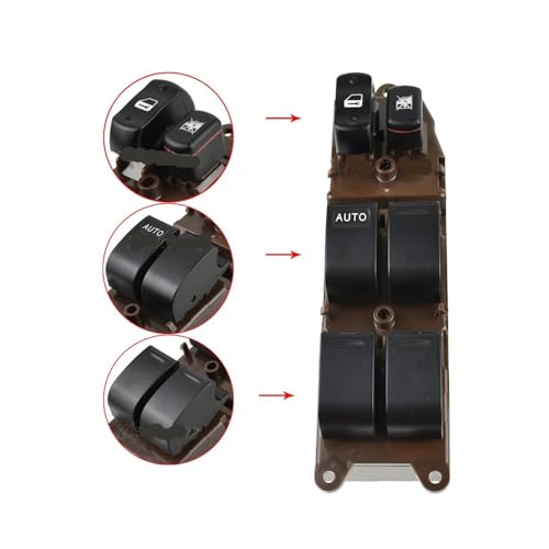 Interrupteur commande vitre électrique pour restaurer le confort Land Cruiser - 4