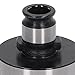 Thread Die Chuck Lathe GT12 (Fine Teeth) 19mm Outer Diameter for Precision Machining Tools