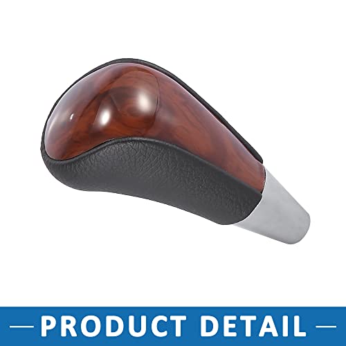 A Absopro Gear Shift Knob For Toyota Corolla 2005-2011 Black Brown Plastic #TOP3