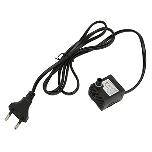 Pompe à Eau d'aquarium, Fonctionnement Silencieux étanche IPX8 Réglable EU Plug 220-240V Mini...
