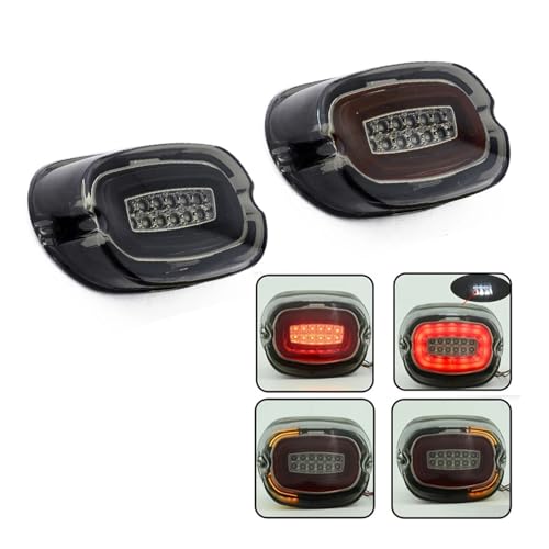 Luz trasera de freno LED e intermitentes para modelos Custom Sportster y Dyna 3