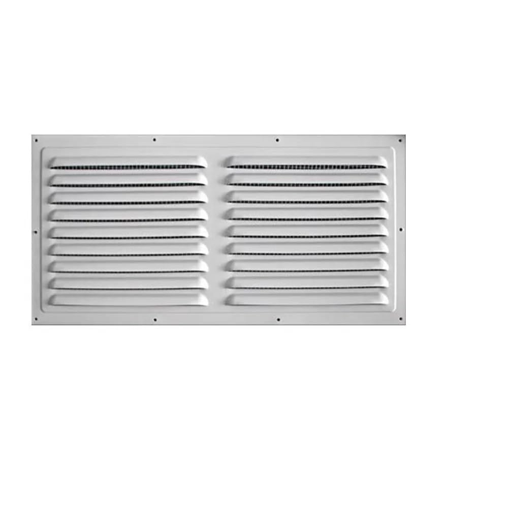 Grille de ventilation 200x400mm en alliage aluminium pour système d'échappement