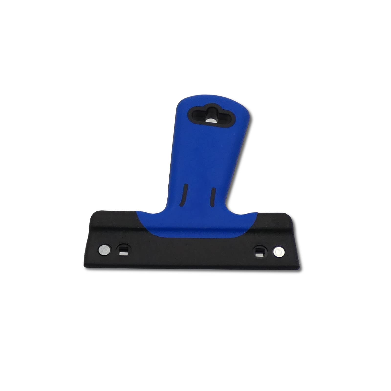 DEWEPRO 3er Set Breitspachtel 350 x 95 mm aus Edelstahl – Flächenspachtel mit 0,4 mm Blattstärke – ergonomischer 2K Softgriff – Glättspachtel für Trockenbau, Innenausbau und Renovierung