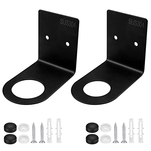 WakiHong 2 Supports muraux pour Bouteille de Savon et désinfectant pour Les Mains avec vis Cover