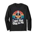 divertente hotdog meme i got that dog in me xray hotdog memes maglia a manica
