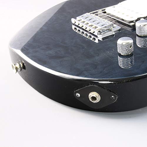 Yamaha Pac212Vqm Tb Electric Guitar - Quilted Maple Body And Headstock - Translucent Black #TOP5