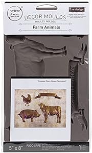 Prima Marketing Decor Moulds - Farm Animals