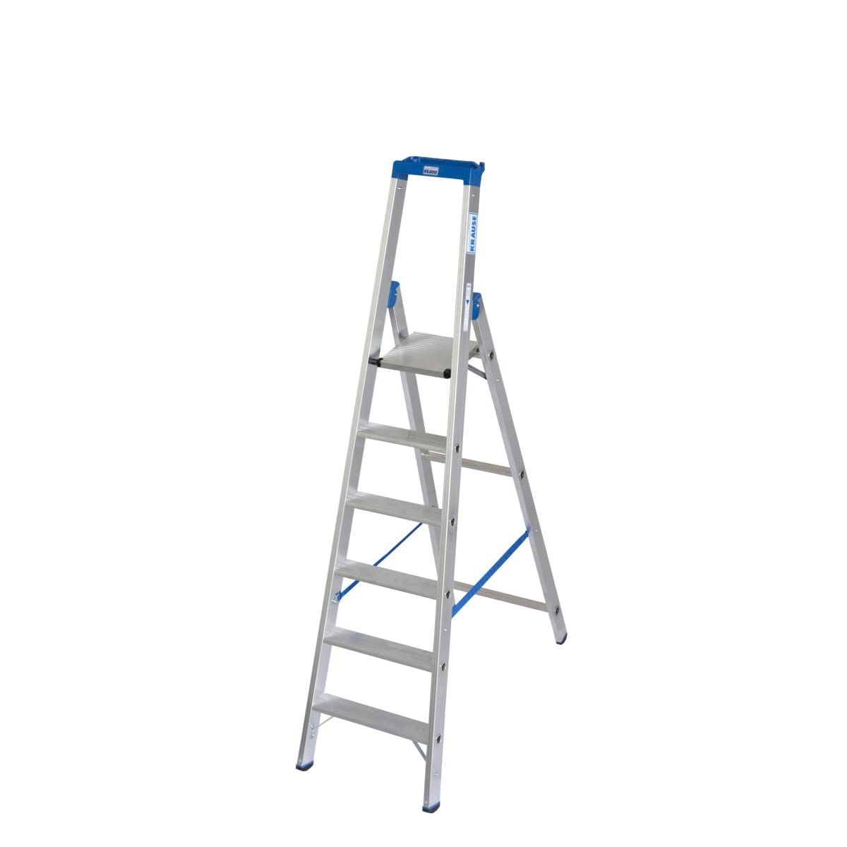 Escabeau à 6 marches Krause en aluminium pliable pour travaux