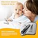 BEZOX Safe Baby Nail Clippers, Small Jaw Kids Nail Clipper Trimmers for Infants, Child and Toddlers, Precision Nail Grooming Tool for Tiny Fingers and Toes - Black
