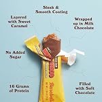 BAREBELLS oft Protein Bars Caramel Choco - 12 Count, 1.9oz Bars - Protein Snacks with 16g of High Pr, Yellow