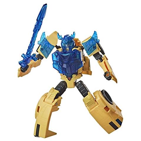 Transformers E8373 Bumblebee Cyberverse Adventures Battle Call Trooper-Klasse Bumblebee Action-Figur Cover