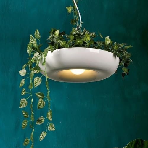 Lustre créatif nordique en pot de fleur suspendu pour un design d'exception - 4