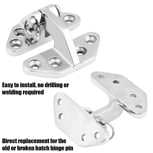 Acouto Boat Hatch Hinge Stainless Steel Marine Grade Heavy Duty Boat
